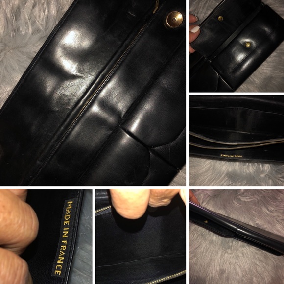 Gᴇɴᴜɪɴᴇ Lᴇᴀᴛʜᴇʀ | Dʀᴇssʏ Cʟᴜᴛᴄʜ (Mᴀᴅᴇ Iɴ Fʀᴀɴᴄᴇ) - Picture 9 of 9